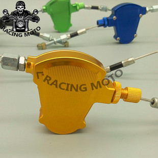 特技摩托车通用手柄盒子离合器手把配件街车跑车拉线改装省力装置