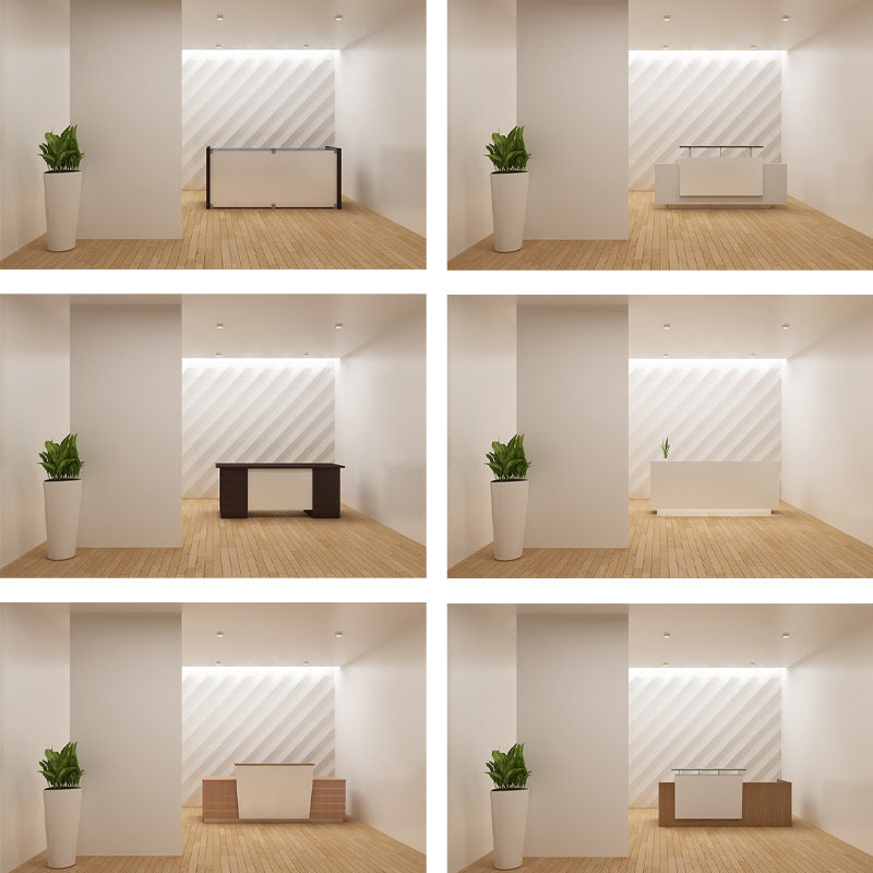 9张办公室logo样机psd素材