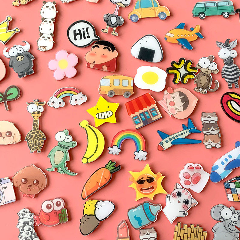 冰箱贴抖音立体3d磁铁磁吸卡通食物人物可爱创意个性留言贴装饰