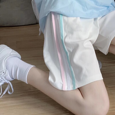 中考体育考试专用运动短裤女跑步