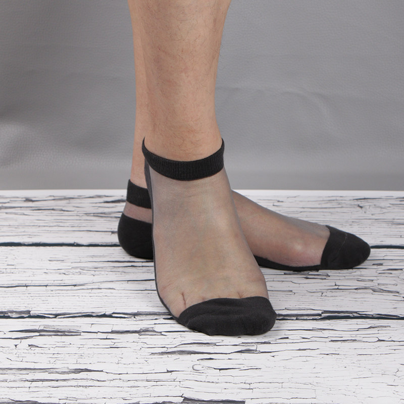 男士丝袜夏季超薄冰丝玻璃丝水晶袜透明袜子男低帮浅口船袜隐形袜,女士内衣/男士内衣/家居服,船袜,淘宝优惠券,粉丝福利购,淘宝优惠卷