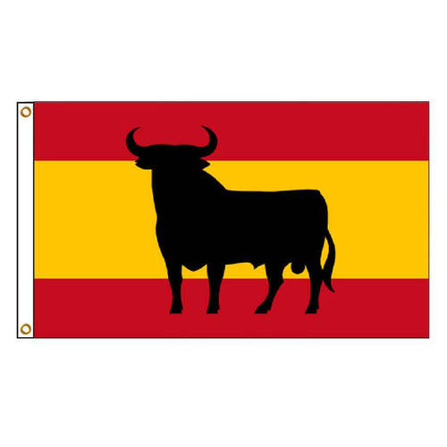 西班牙spanish bull 西班牙公牛 旗帜 90x150cm