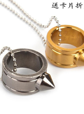 三指单指指虎四指指环铁戒指男潮流时尚霸气戒指男女防身耍酷戒指