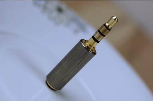 全金属铜芯3.5毫米耳机转换器3.5mm 手机耳机 转接头