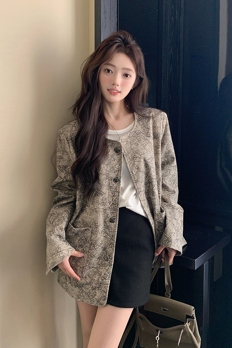 【秋季现货】定制升级面料小香外套Q9960P150K228,女装短外套,2C321