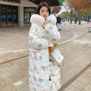 现货卡通印花刺绣大毛领服262 D6793 P185 K268图片