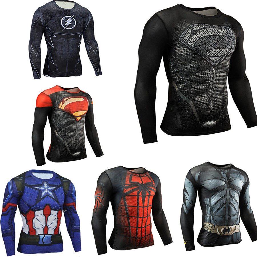 Men's Fast dry sports tights Captain America Fitness T-shirt在类目 男装, T恤中 - 来自Buy2taobao.com提供专业的淘宝代购服务