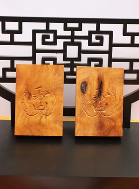 雷击枣木老料雕刻雷 五雷无事牌46牌挂件吊坠随身平安配饰不变形