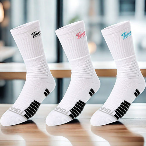 TOMMUP专业训练精英袜高筒毛巾底透气防滑吸汗实战篮球袜长筒