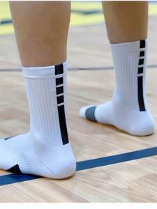 19款经典毛巾底训练实战跑步美式专业吸汗防滑透气男女运动袜中筒