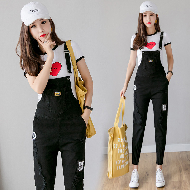 rompers Spring and autumn season By age Feet 2019 new pattern Conjoined Show thin Paige Elastic force cowboy camisole Ninth pantsin the Women's clothing/Boutique , Jeans  category - from Buy2taobao.com to provide professional Taobao agent buy service