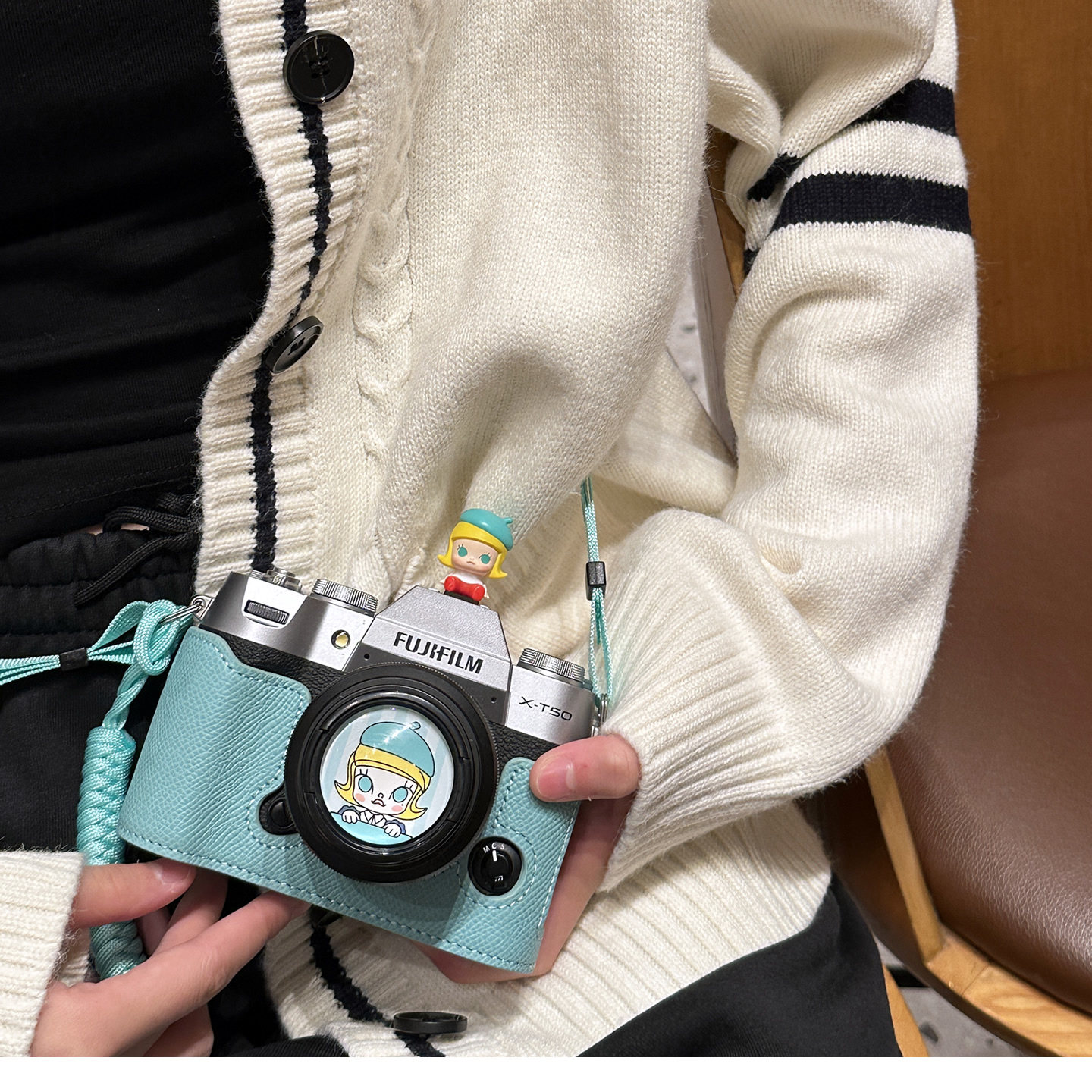 富士XT50相机包XT30三二代保护套适用于XS20XT5XM5皮套X100VI真皮