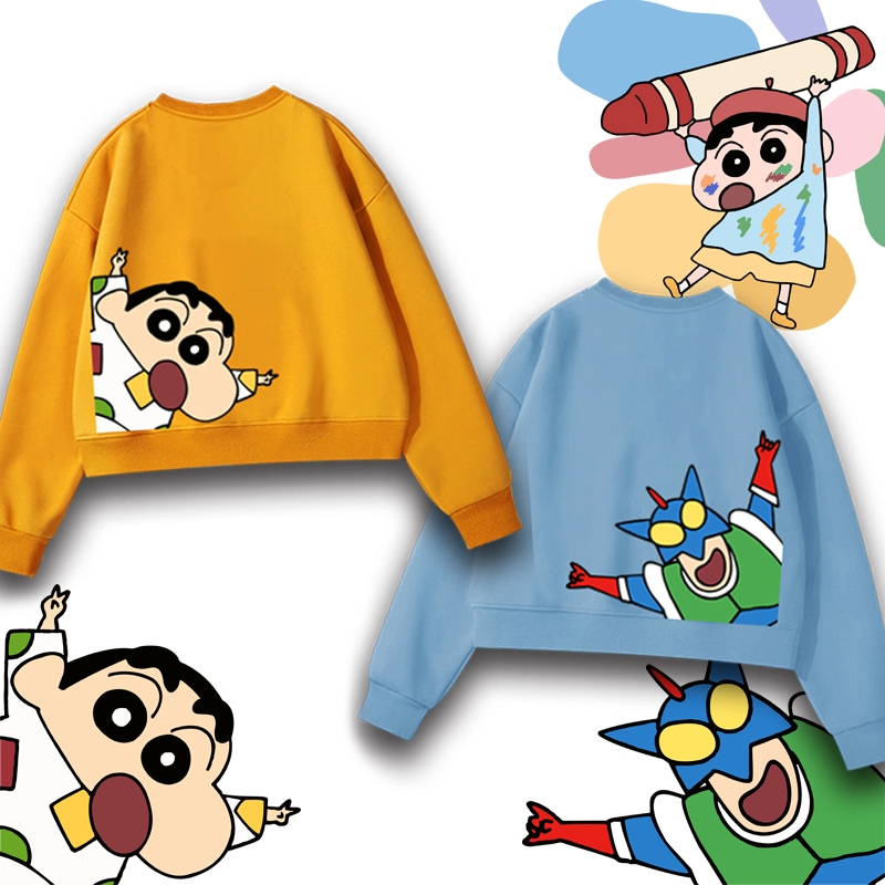 蜡笔小新日系动漫运动显卡通瘦高