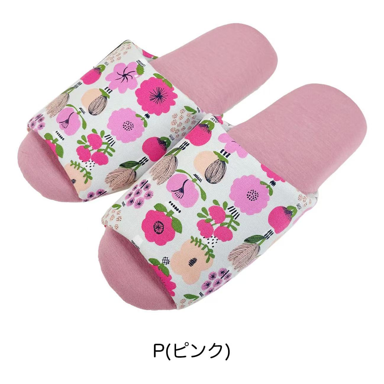 可爱花卉四季女士软底居家鞋拖鞋