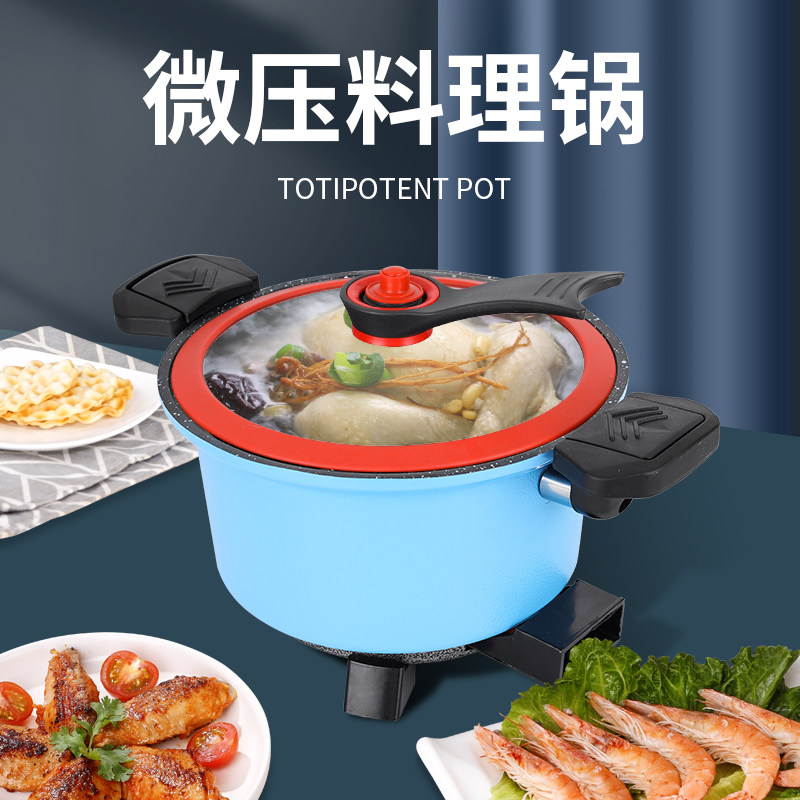 微压锅多功能炖汤锅家用火锅寝室宿舍神器学生锅小电锅迷你电煮锅