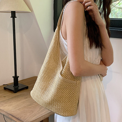 大容量夏季时尚2024新款潮单肩包