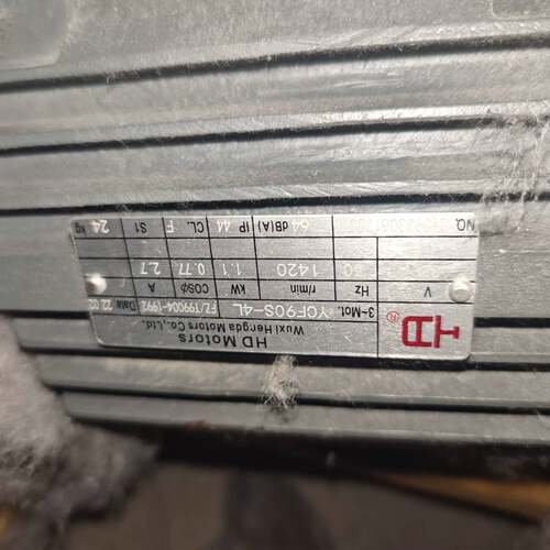 维修HD，YCF90S-4L，380V 50Hz，1.1KW，1420，IP44，24kg，，?