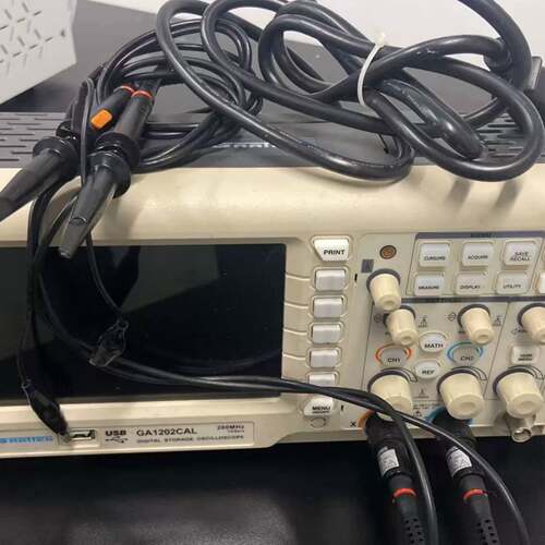 维修GA1202CAL 200MHz 1GSa/s，安泰信示波器彩屏带探头线功能?