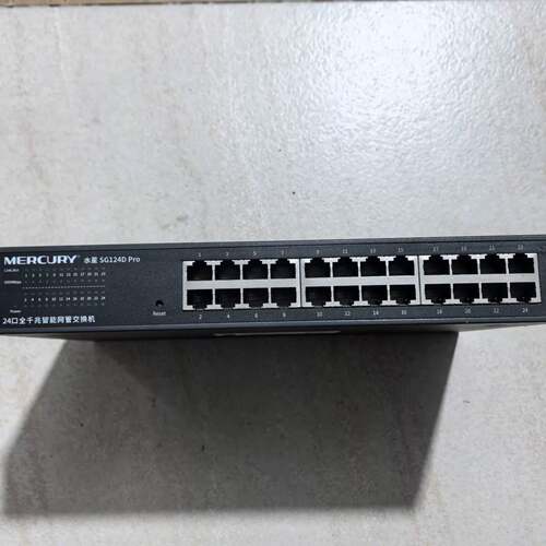 维修SG124D Pro24，水星口千兆网管交换机议价