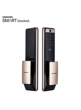 三星指纹锁家用防盗门密码锁全自动电子门锁P607智能锁P72远程锁