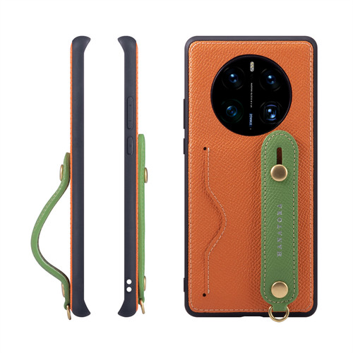 适用于Mate50pro手机壳真皮新款