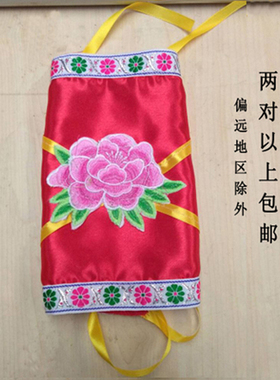 新品苗族舞台演出服饰女云南贵州少数民族绑腿土家族瑶族侗族壮族