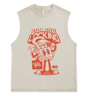 locking背心 TWIRL街舞背心锁舞locking240克涂鸦原创locking专卖