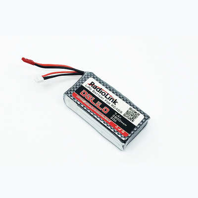 乐迪控电 RC6GS RC4GS遥控器 充电锂电池 7.4V 2800mah futaba