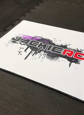 JACKIERC 蚊车修车垫 蚊车维修台垫子鼠标垫模型车PIT位修车垫