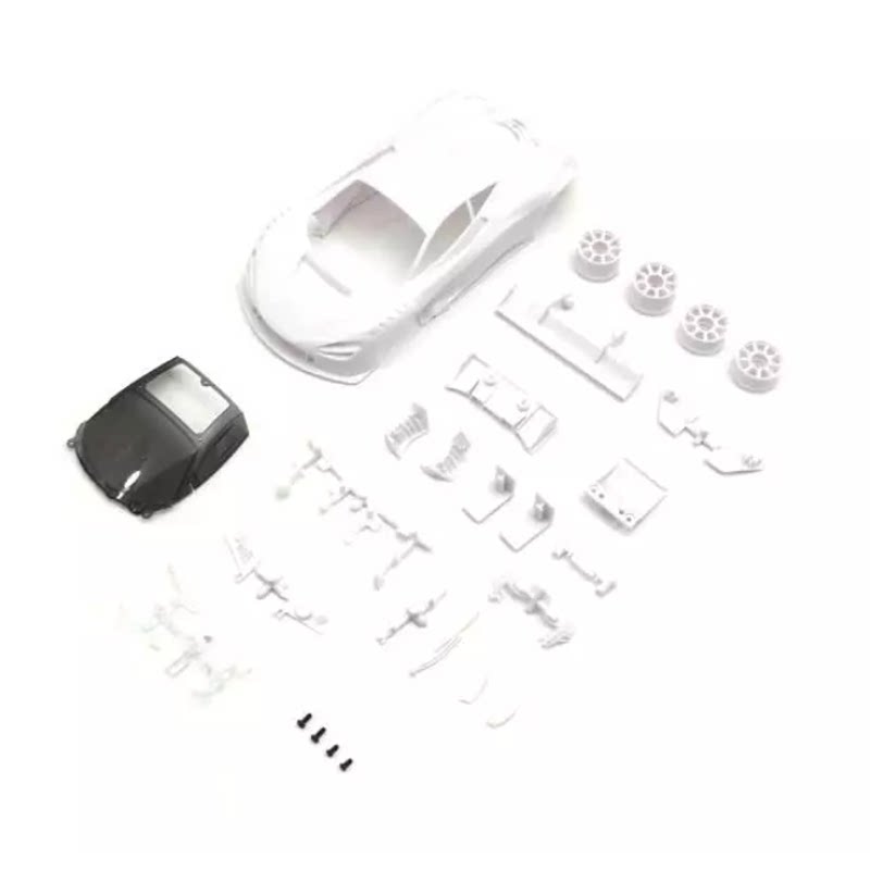 KYOSHO/京商 MINI-Z MR-04 RWD蚊车白壳迈凯伦720S 车壳MZN234