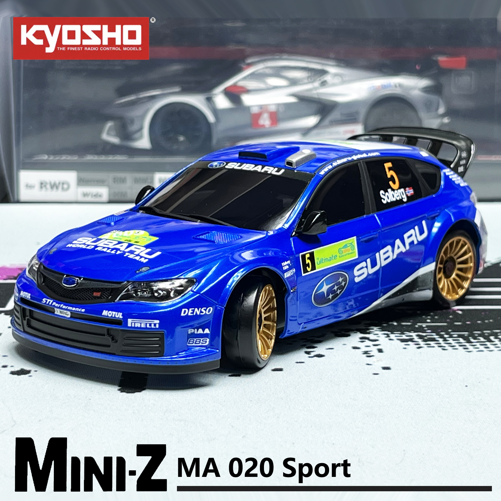 京商Miniz斯巴鲁漂移车