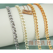 纯铜金色包链条配件包包链子背包单肩斜挎包带子肩带长小包配链短