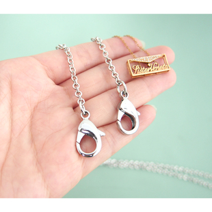 银色纯铜包带条带细链条雕花铜链封闭链子肩带配件精致项链款包链