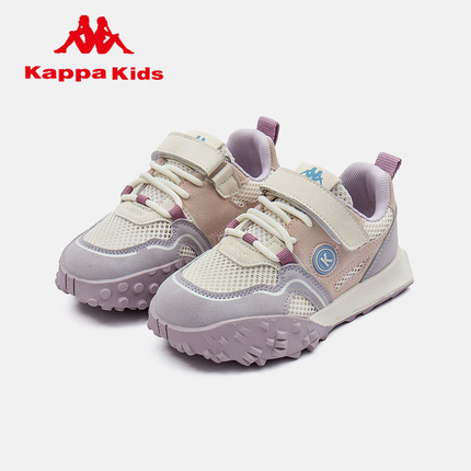 kappa 卡帕儿童运动鞋夏款百搭男女童跑步鞋防滑透气减震中大童鞋