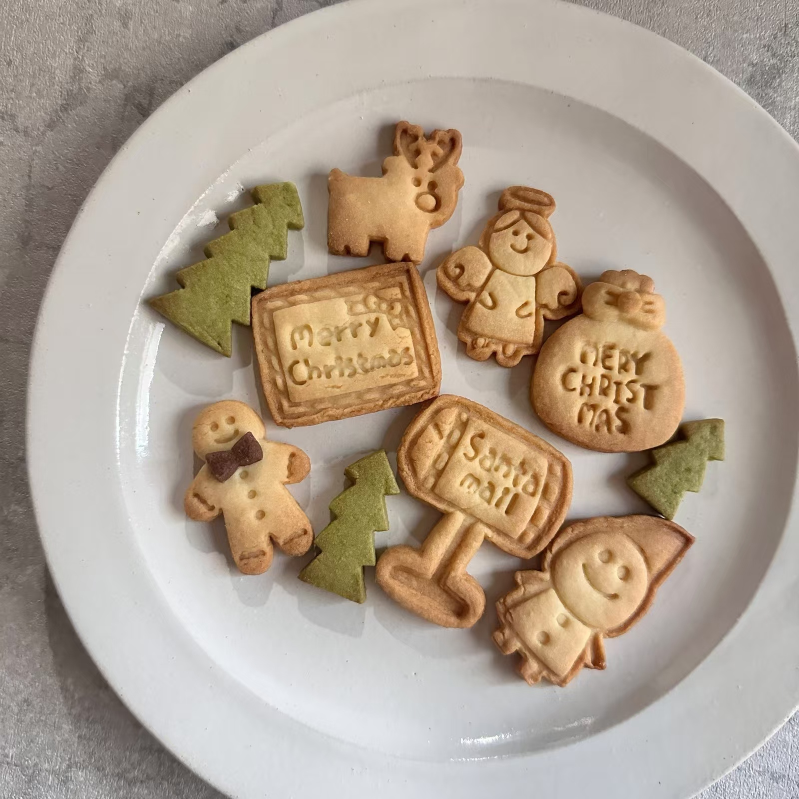 PLA塑料圣诞模具可爱卡通