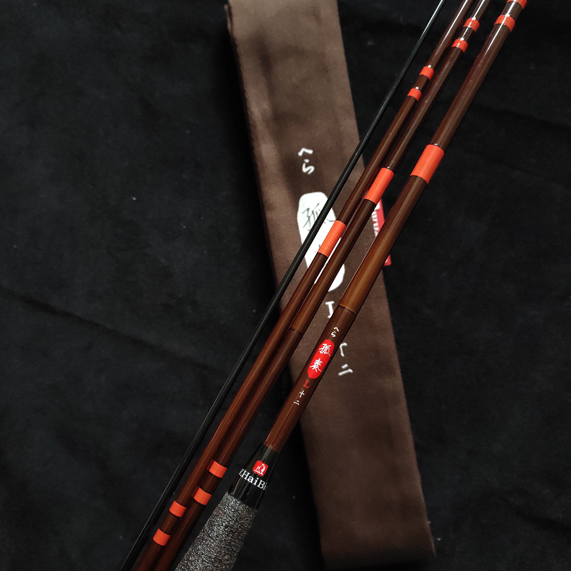 55-46调海滨成道孤奏l并继竿孤竹插节竿鲫鱼竿钓鱼竿超细超轻鱼竿