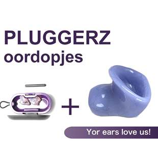 PLUGGERZ荷兰专业定制耳塞防噪音侧睡眠用防呼噜静音超级舒适隔音