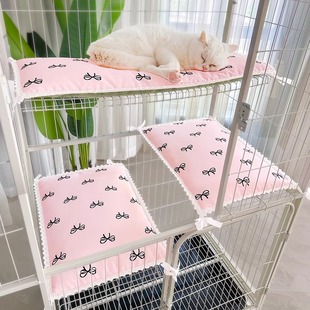 宠物垫子四季通用猫笼专用平台垫带绑带可固定猫凉垫狗狗垫子用品