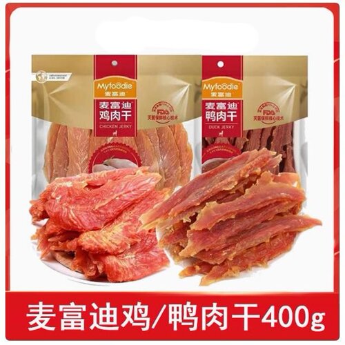 麦富迪鸡肉鸭肉干磨牙零食