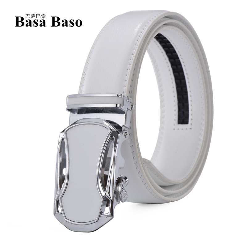 student Youth summer white genuine leather Belt Jeans Belt leisure time Fashionable man Automatic deduction Beltin the Accessories/Leather belt/Hat/Muffler , Belt/Leather belt/Yaolian  category - from Buy2taobao.com to provide professional Taobao agent buy service