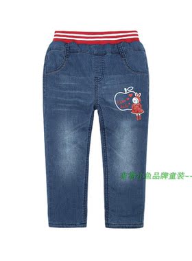 女童夹棉冬裤满百包邮