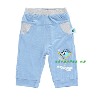 非常小鱼2018夏装38256男童仿莫代尔休闲中裤90-130码满百包邮