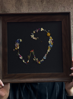 送闺蜜男女朋友生日礼物可定制字母相框摆台纪念日手工DIY材料包