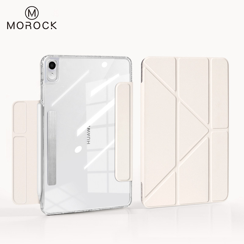 morock华为平板保护套matepad11.5s/11.5磁吸分离无笔槽适用于air12英寸亚克力全包防弯防摔专用壳