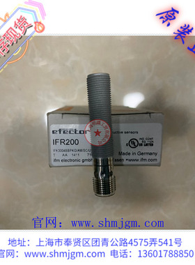 IFR200  现货 全新正品 IFM 全金属电感式接近开关 IFK3004BBPKG