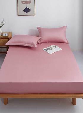 纯棉床笠床罩135x200薄垫专用1米2白色一二床单南通定制四季通用