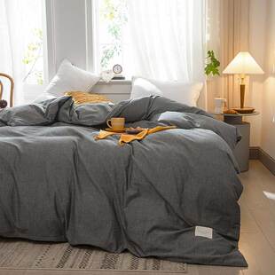 A类水洗棉被套纯棉单件套10s0全棉儿童2米x2米3夏天一米五200x230