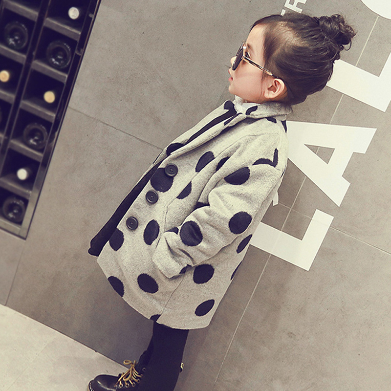 Manteau pour fille en laine - Ref 2161867 Image 3
