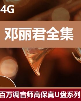 无损音乐音乐U盘邓丽君老歌怀旧
