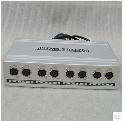 8路隔离信号放大器DMX51信号2放大器舞台灯光八路信号扩大器包邮
